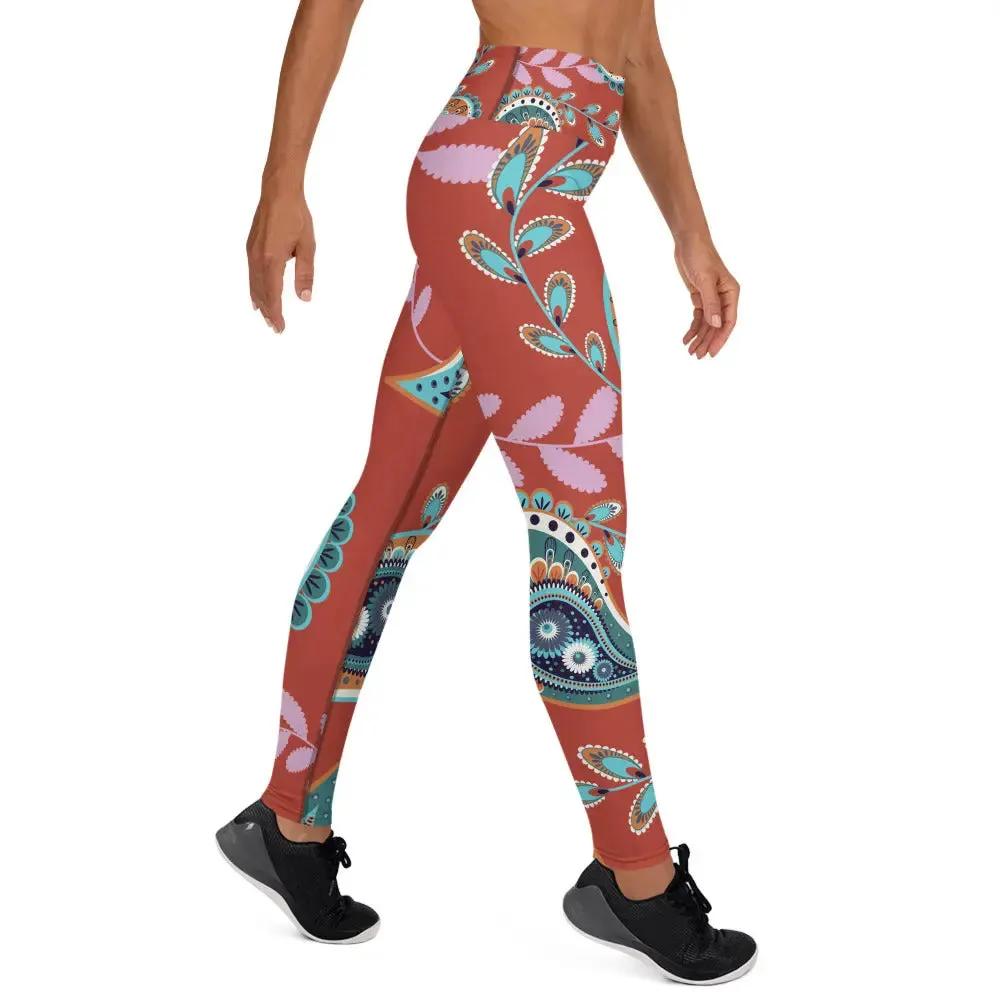 Yoga Leggings by Maiden-Art