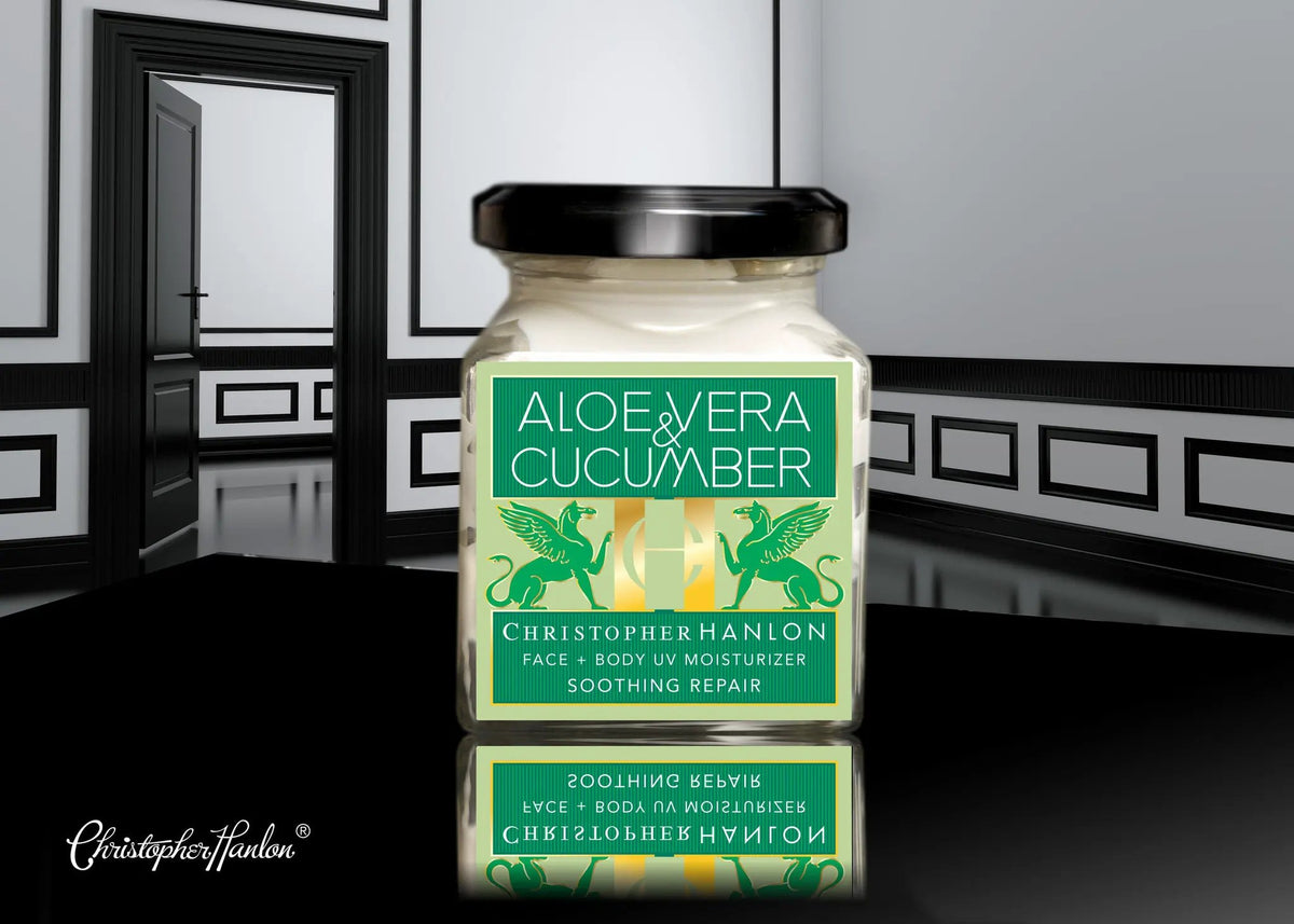 ALOE VERA. FACE + BODY UV MOISTURIZER by CHRISTOPHER HANLON®