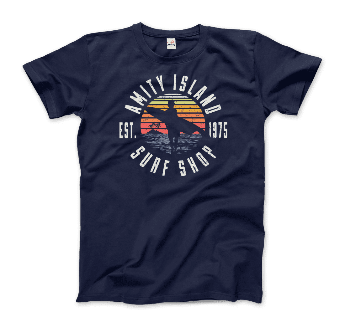 Amity Island Surf Shop, Jaws t-shirt by Art-O-Rama Shop