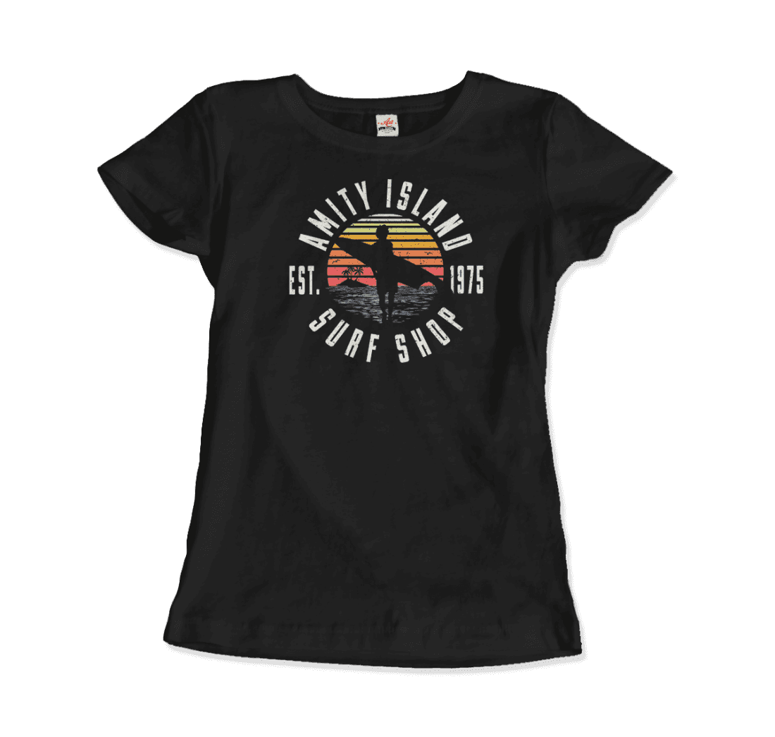 Amity Island Surf Shop, Jaws t-shirt by Art-O-Rama Shop