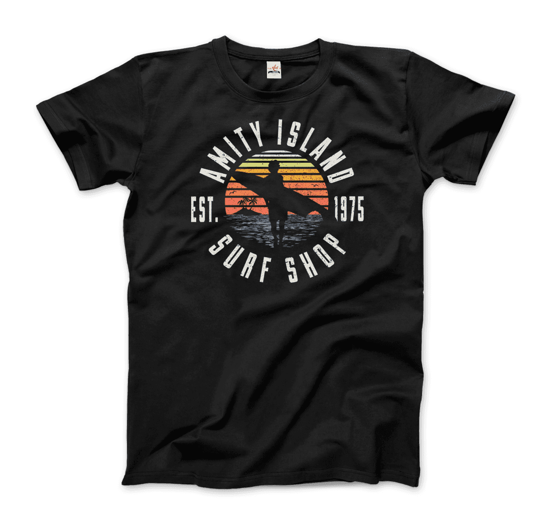 Amity Island Surf Shop, Jaws t-shirt by Art-O-Rama Shop