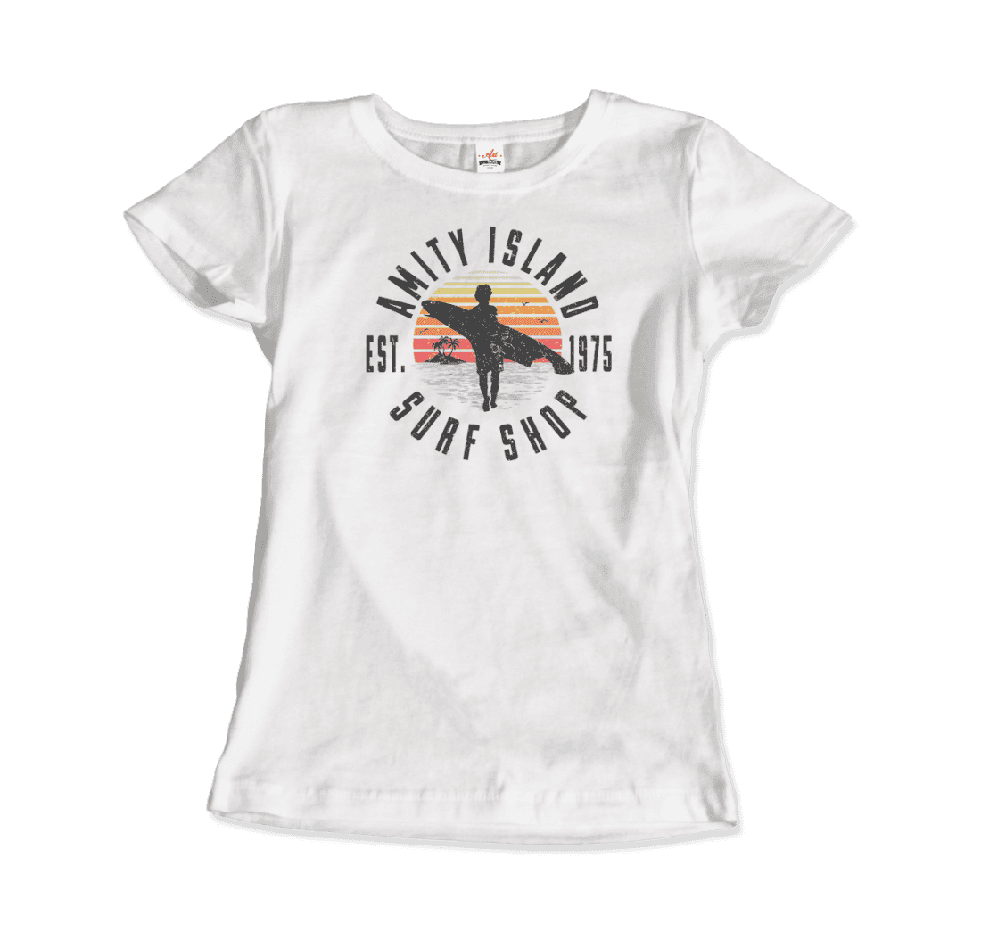 Amity Island Surf Shop, Jaws t-shirt by Art-O-Rama Shop