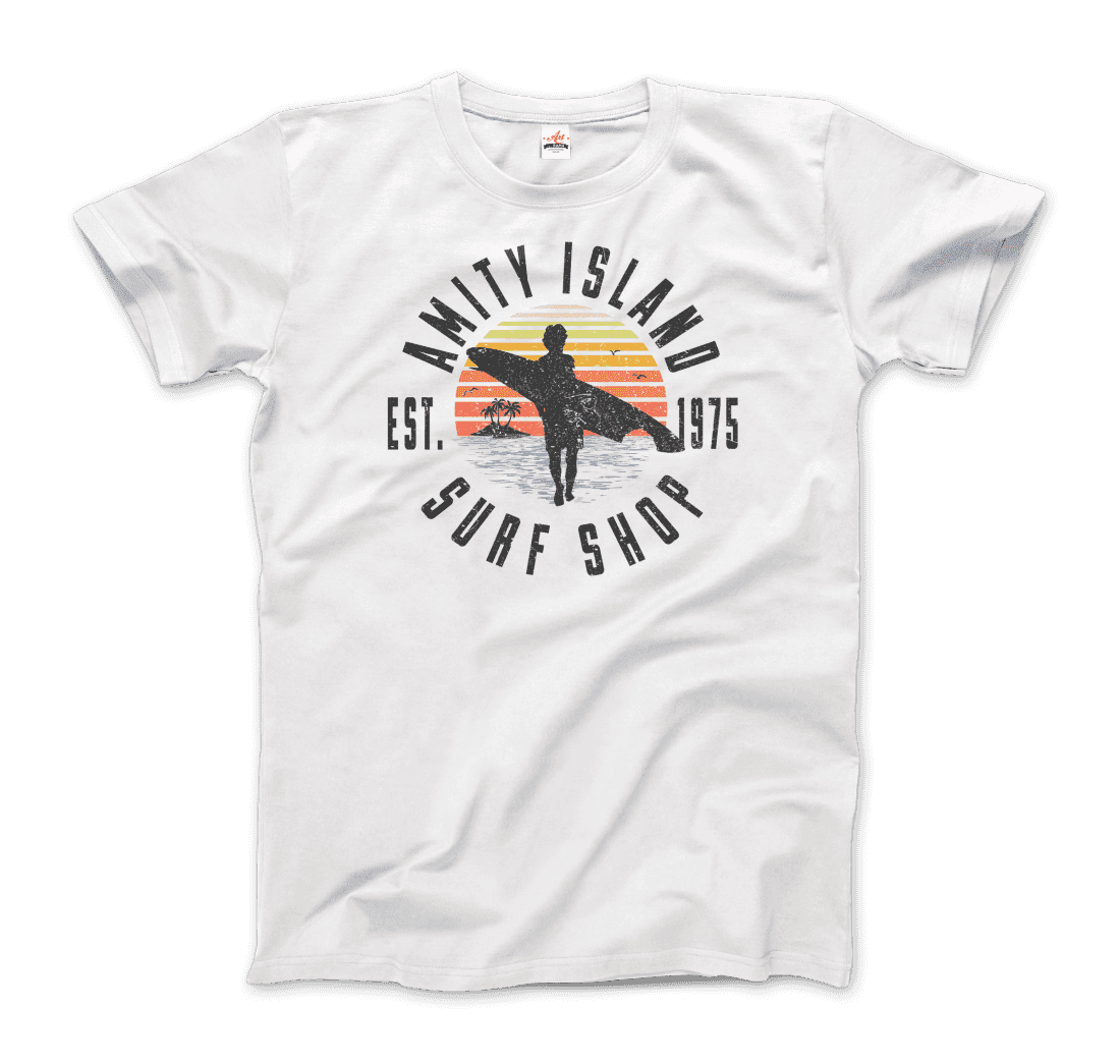 Amity Island Surf Shop, Jaws t-shirt by Art-O-Rama Shop