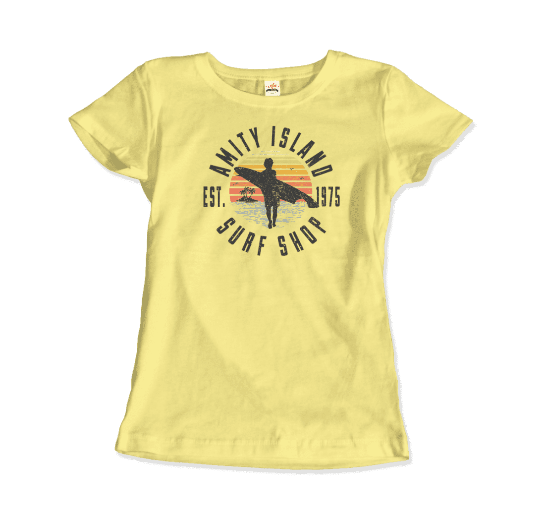 Amity Island Surf Shop, Jaws t-shirt by Art-O-Rama Shop