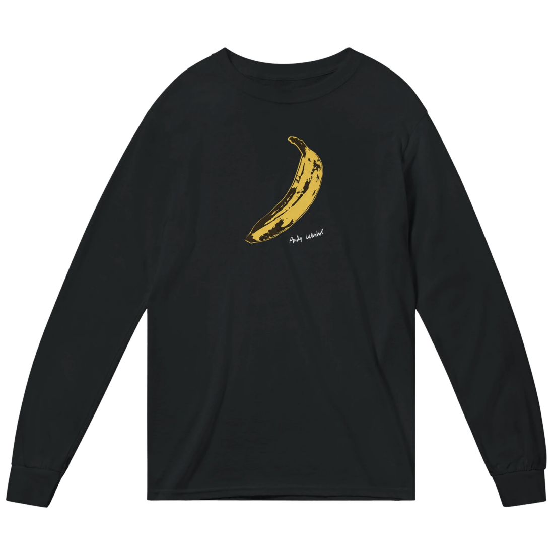 Andy Warhol's Banana, 1967 Pop Art Long Sleeve Shirt by Art-O-Rama Shop
