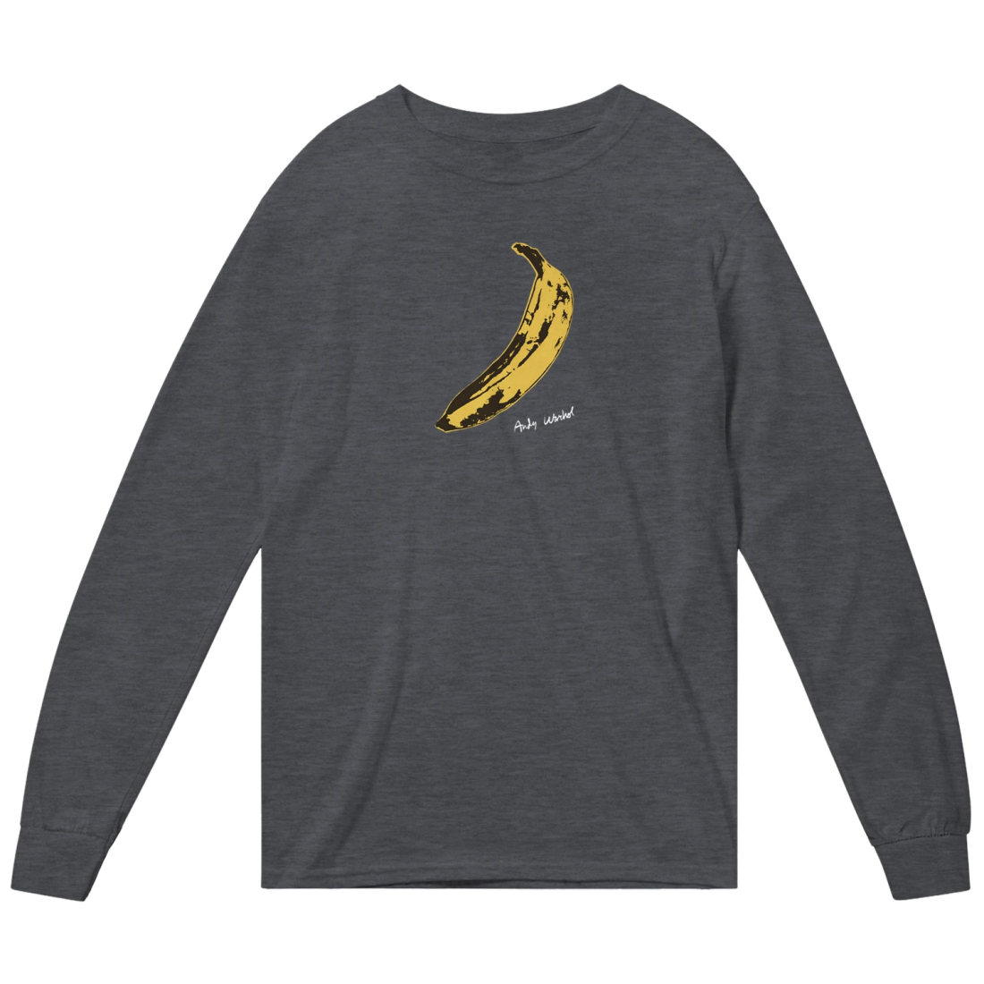 Andy Warhol's Banana, 1967 Pop Art Long Sleeve Shirt by Art-O-Rama Shop