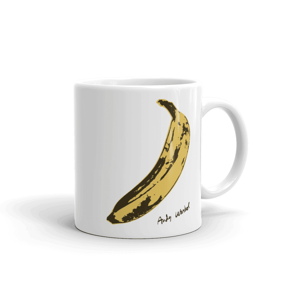 Andy Warhol's Banana, 1967 Pop Art Mug by Art-O-Rama Shop