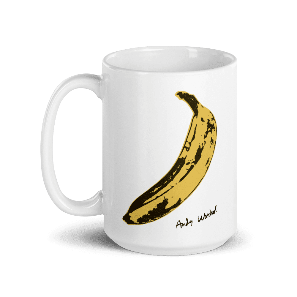 Andy Warhol's Banana, 1967 Pop Art Mug by Art-O-Rama Shop