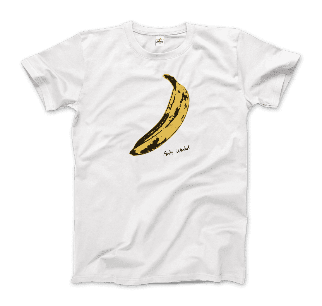Andy Warhol's Banana, 1967 pop art t-shirt by Art-O-Rama Shop