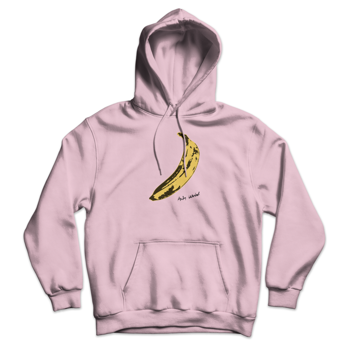 Andy Warhol's Banana, 1967 Pop Art Unisex Hoodie by Art-O-Rama
