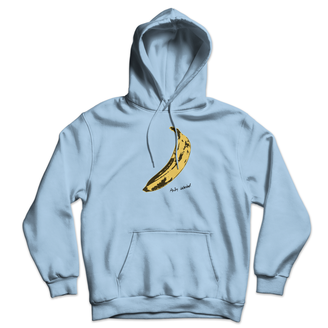 Andy Warhol's Banana, 1967 Pop Art Unisex Hoodie by Art-O-Rama