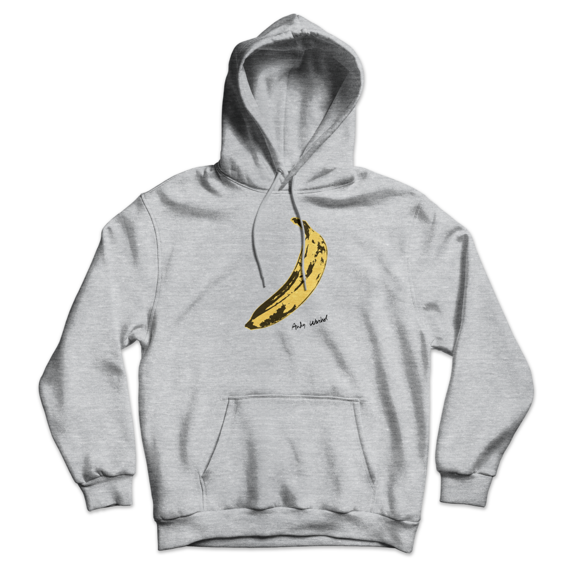 Andy Warhol's Banana, 1967 Pop Art Unisex Hoodie by Art-O-Rama