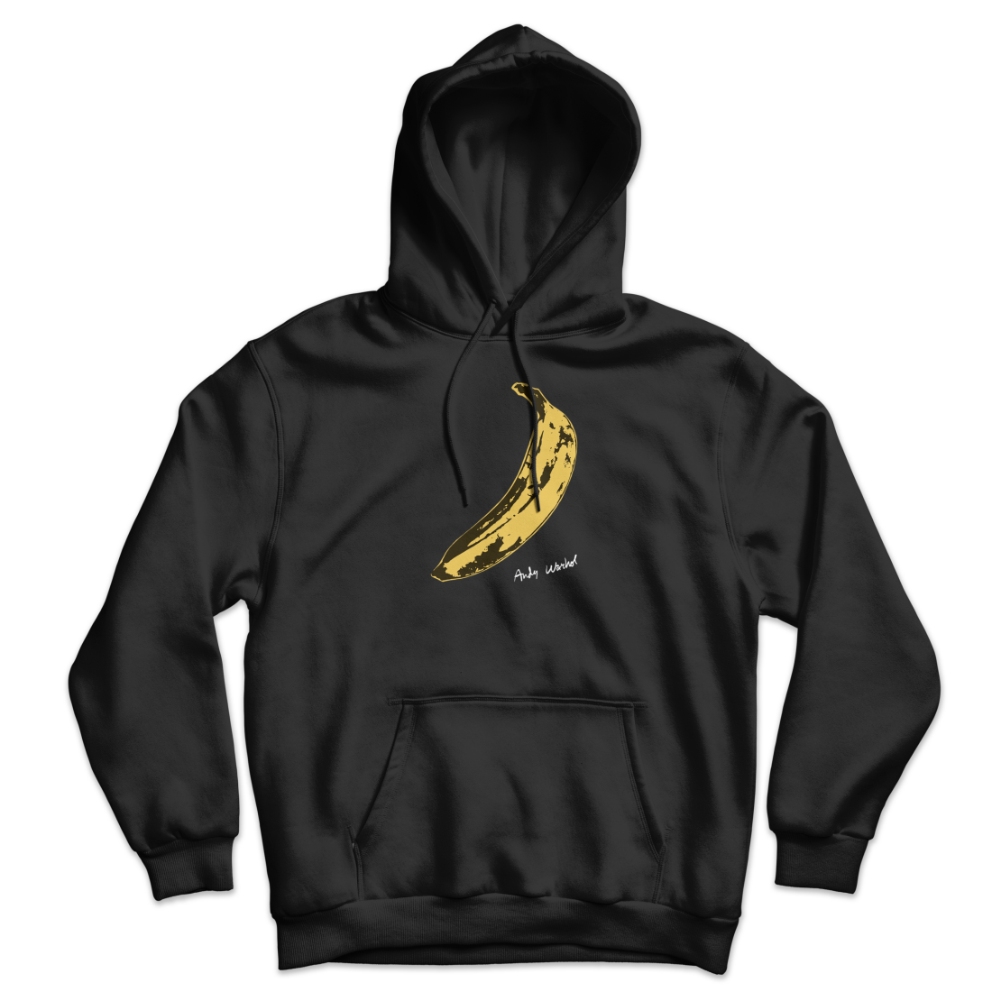 Andy Warhol's Banana, 1967 Pop Art Unisex Hoodie by Art-O-Rama
