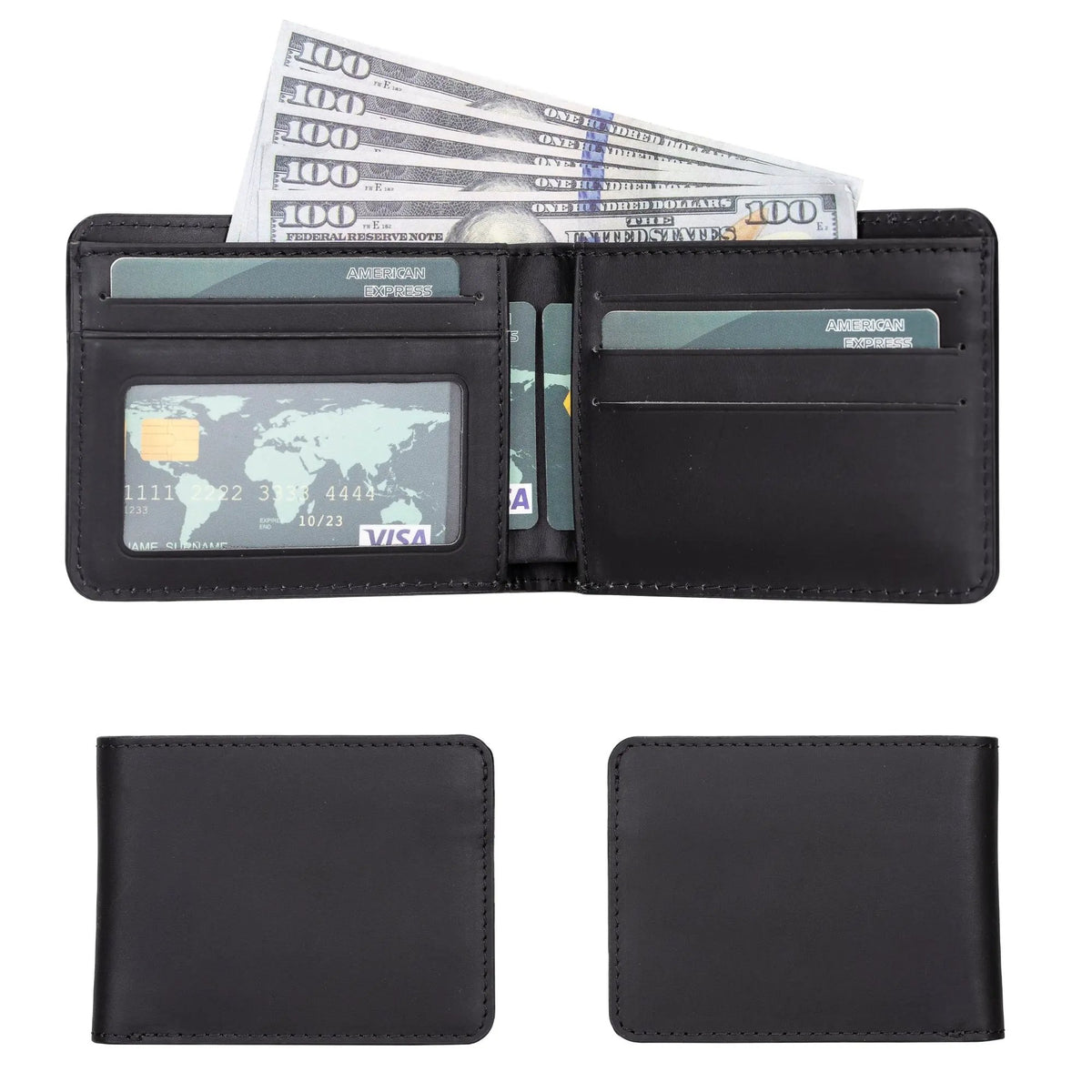 Arvada Handmade Bifold Leather Men Wallet by TORONATA