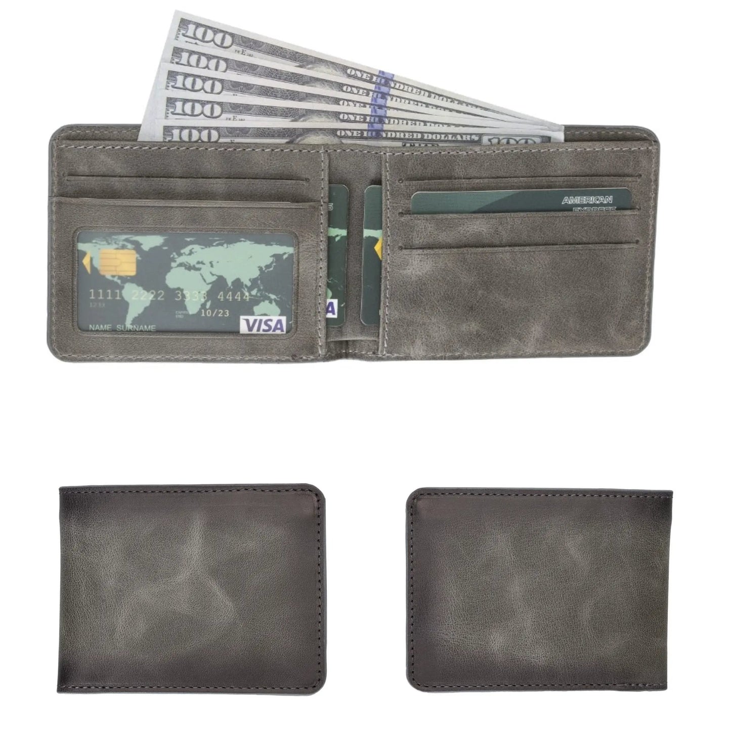 Arvada Handmade Bifold Leather Men Wallet by TORONATA
