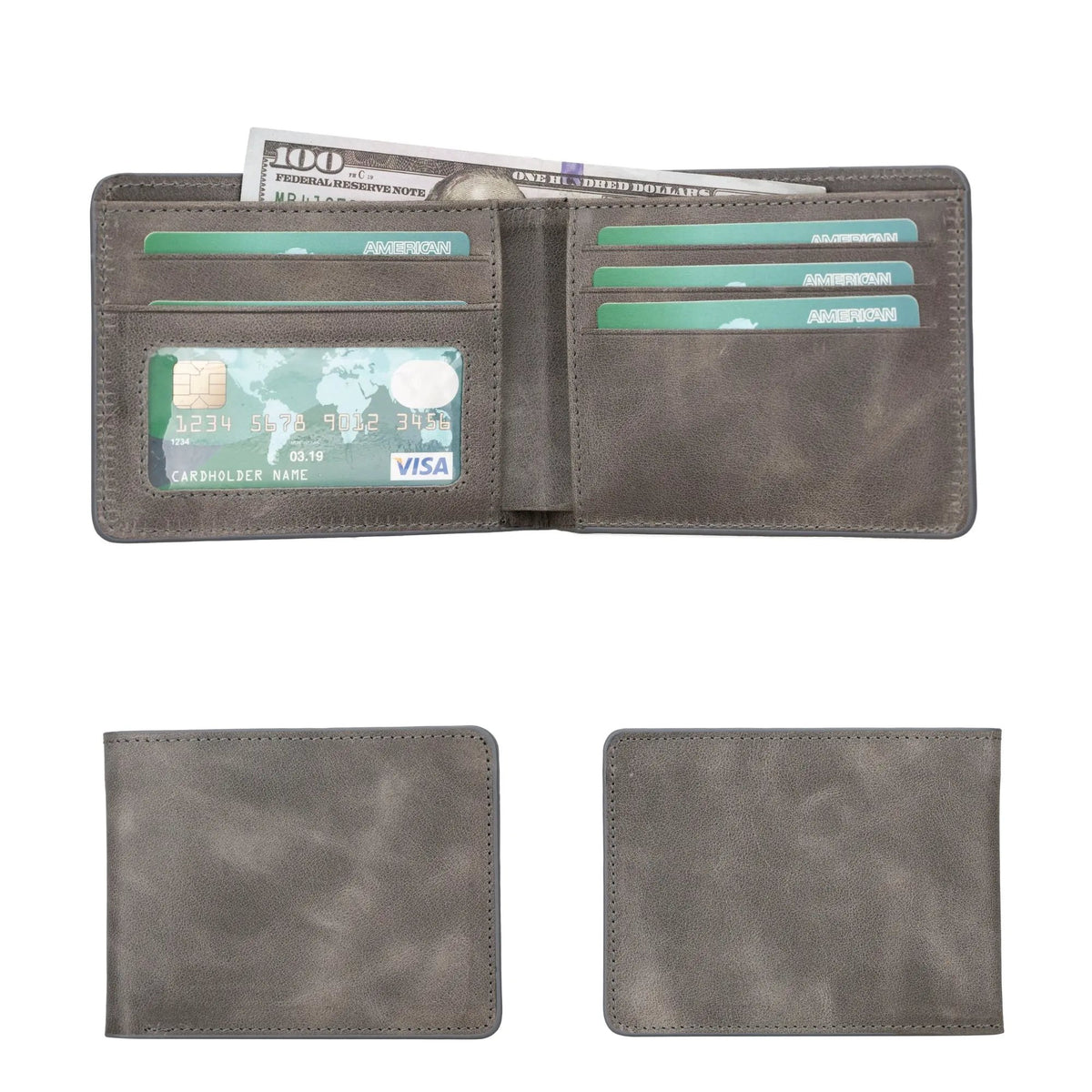Arvada Handmade Bifold Leather Men Wallet by TORONATA