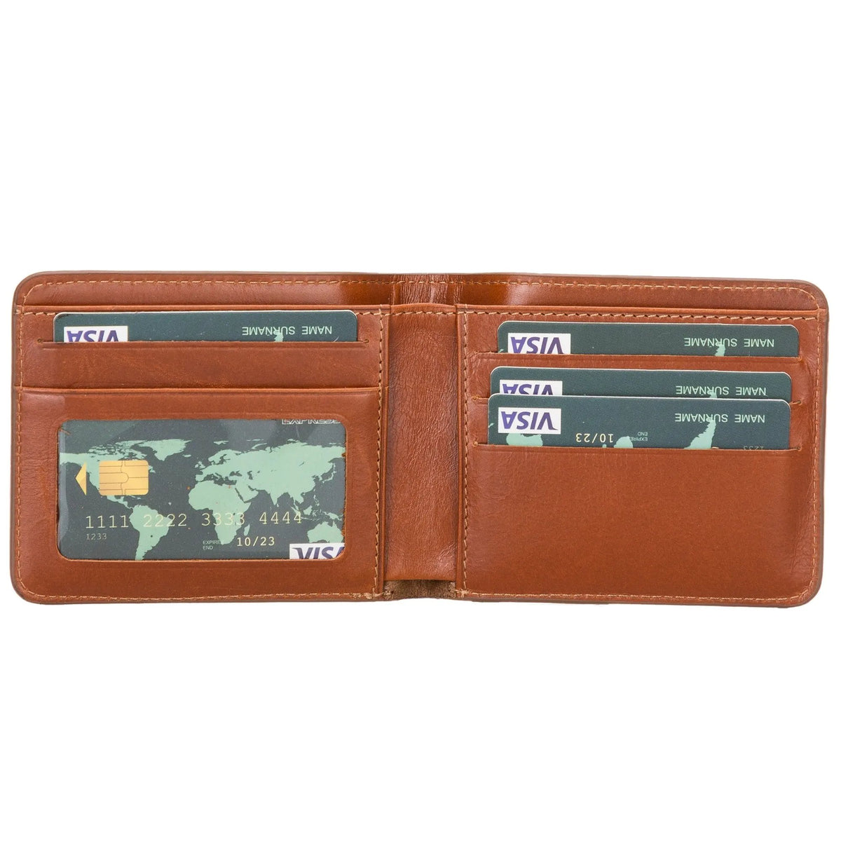 Arvada Handmade Bifold Leather Men Wallet by TORONATA