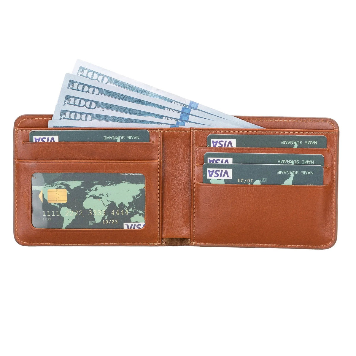 Arvada Handmade Bifold Leather Men Wallet by TORONATA