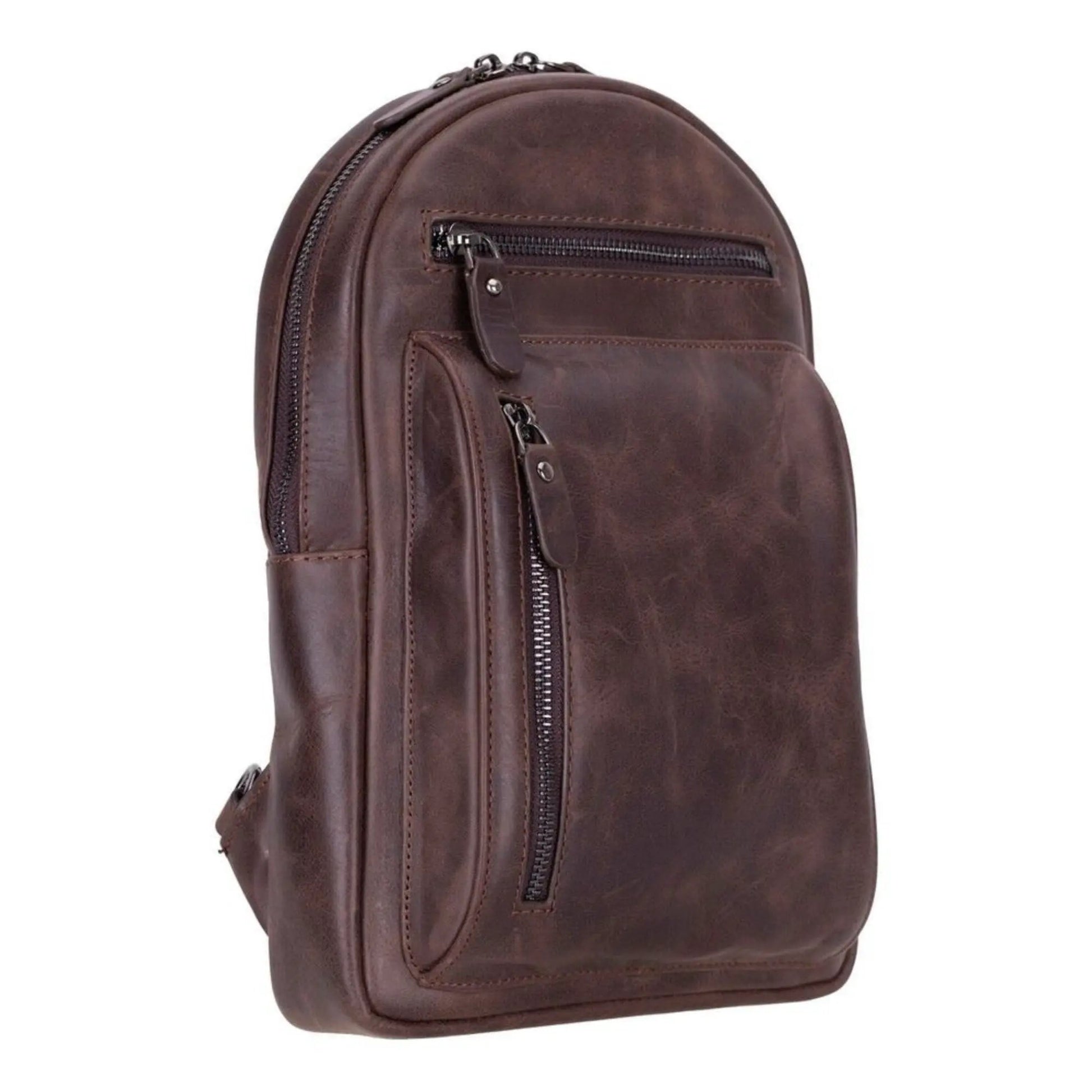 Athens Unisex Leather Cross Bag by TORONATA