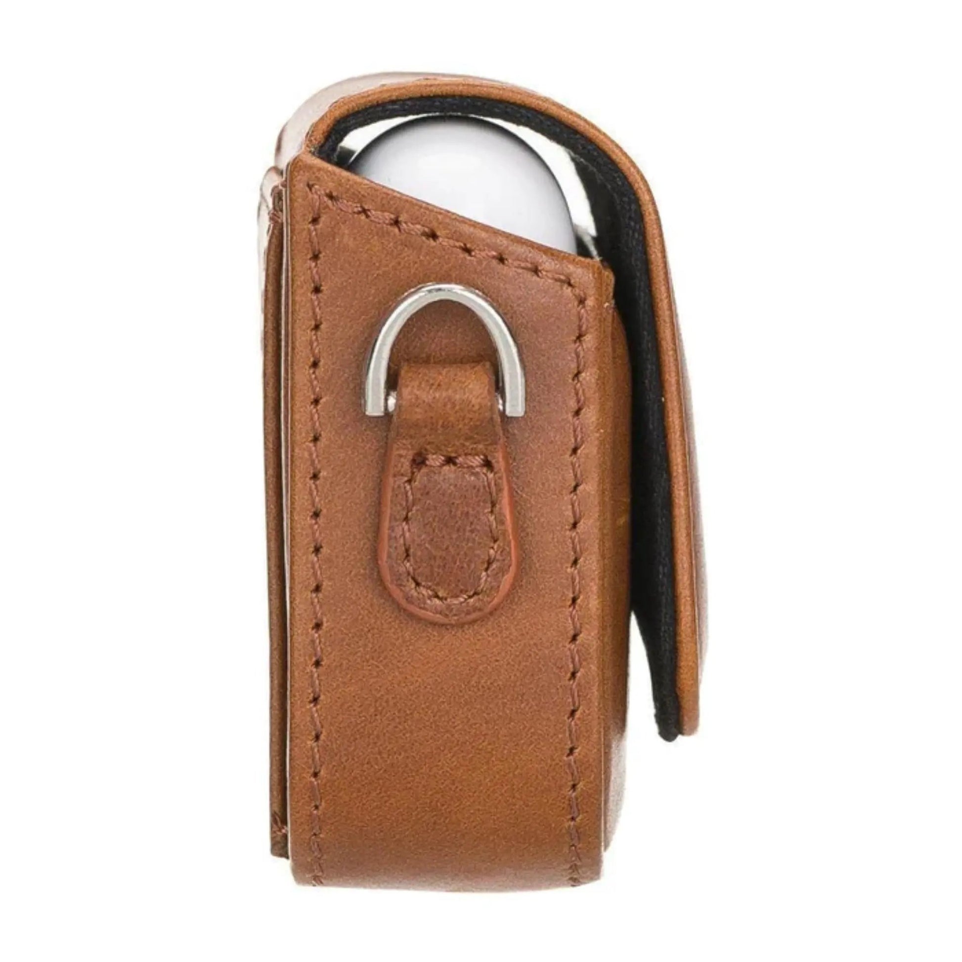 Aurora Luxury Leather AirPods Case with Attached Wrist Strap by TORONATA