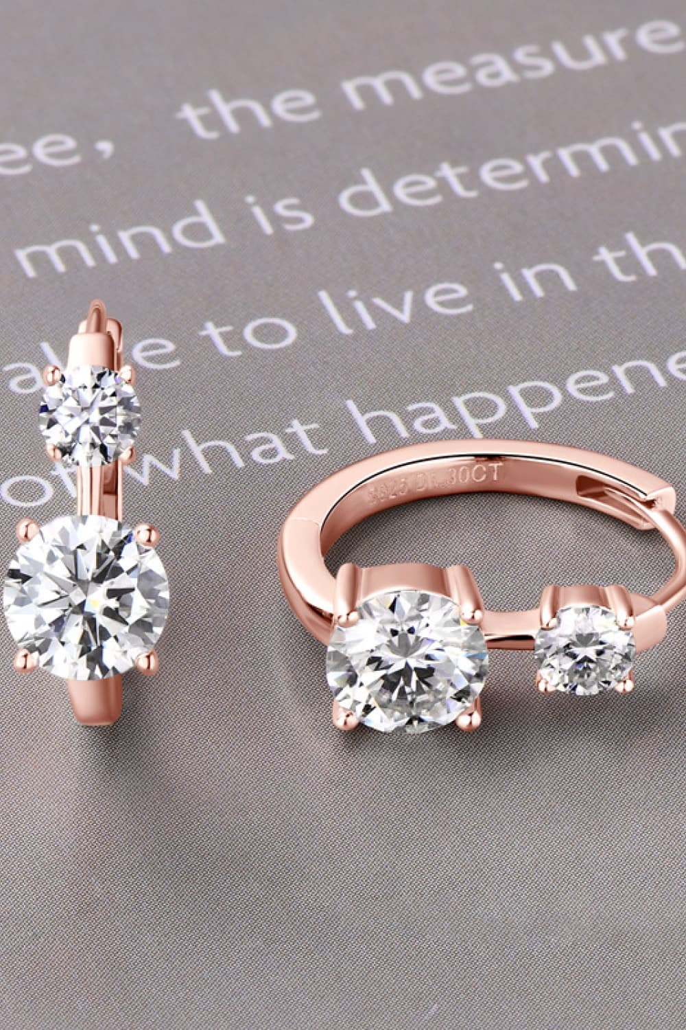 1.3 Carat Moissanite 925 Sterling Silver Earrings by Partner Label