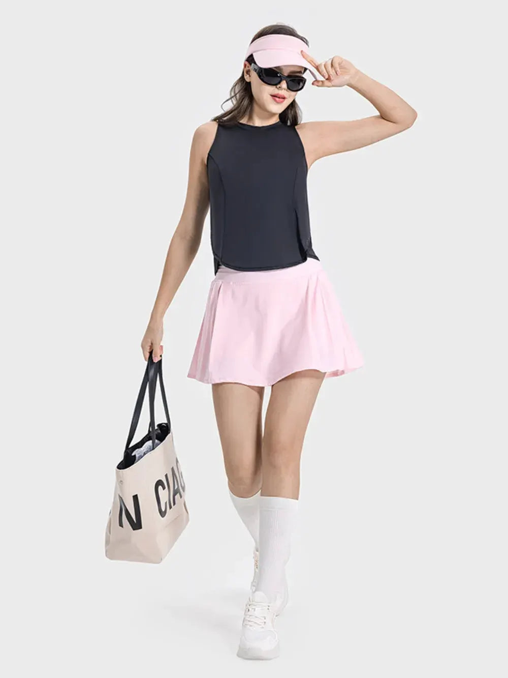 Millennia Round Neck Active Tank by Millennia