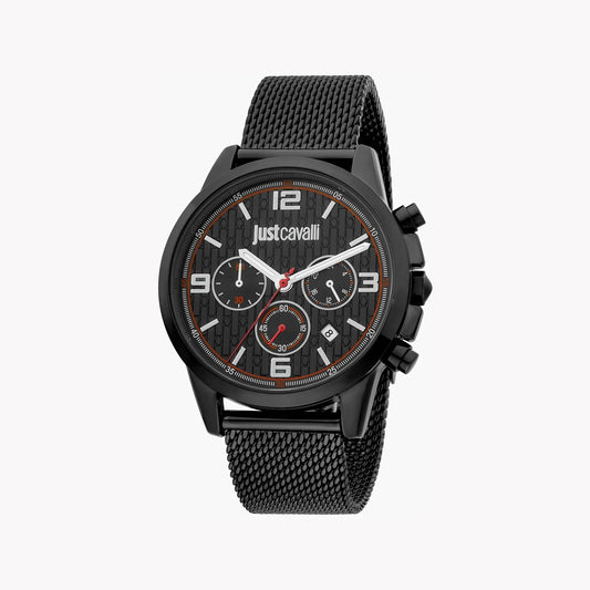 Just Cavalli Men's Black Watch, Black Dial | Jc1g175m0065 by JUST CAVALLI
