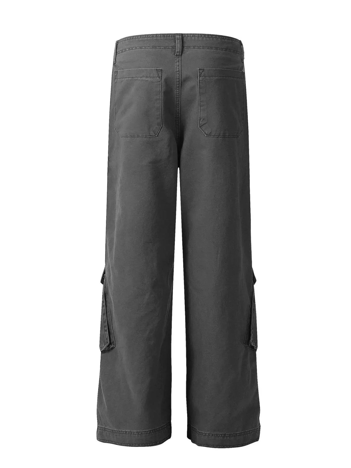 Men's Loose Fit Cargo Pants with Multiple Pockets by Trendsi