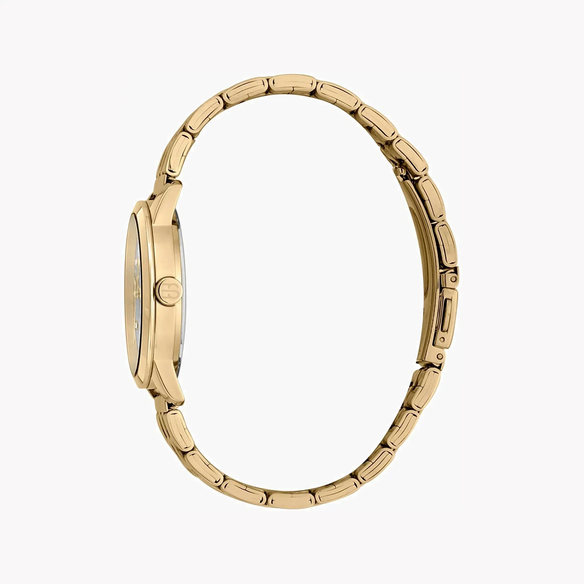 Esprit Women's Gold Stainless Steel Watch, Silver Dial | Es1l144m0025 by ESPRIT