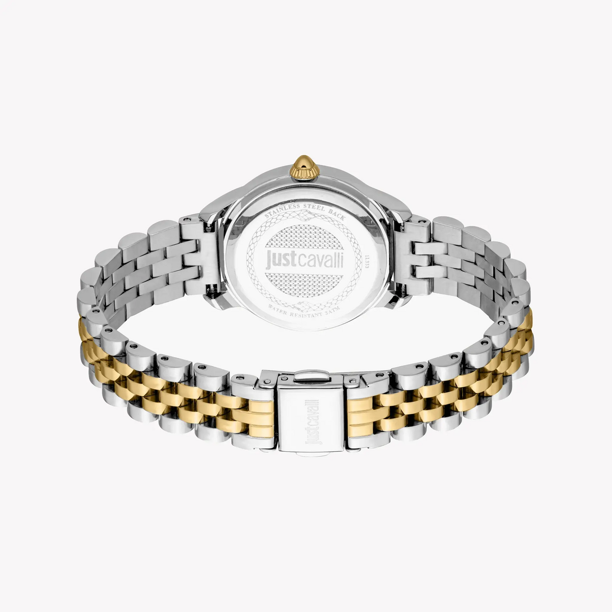 Just Cavalli Women's Two Tone Watch, Silver Dial | Jc1l333m0055 by JUST CAVALLI