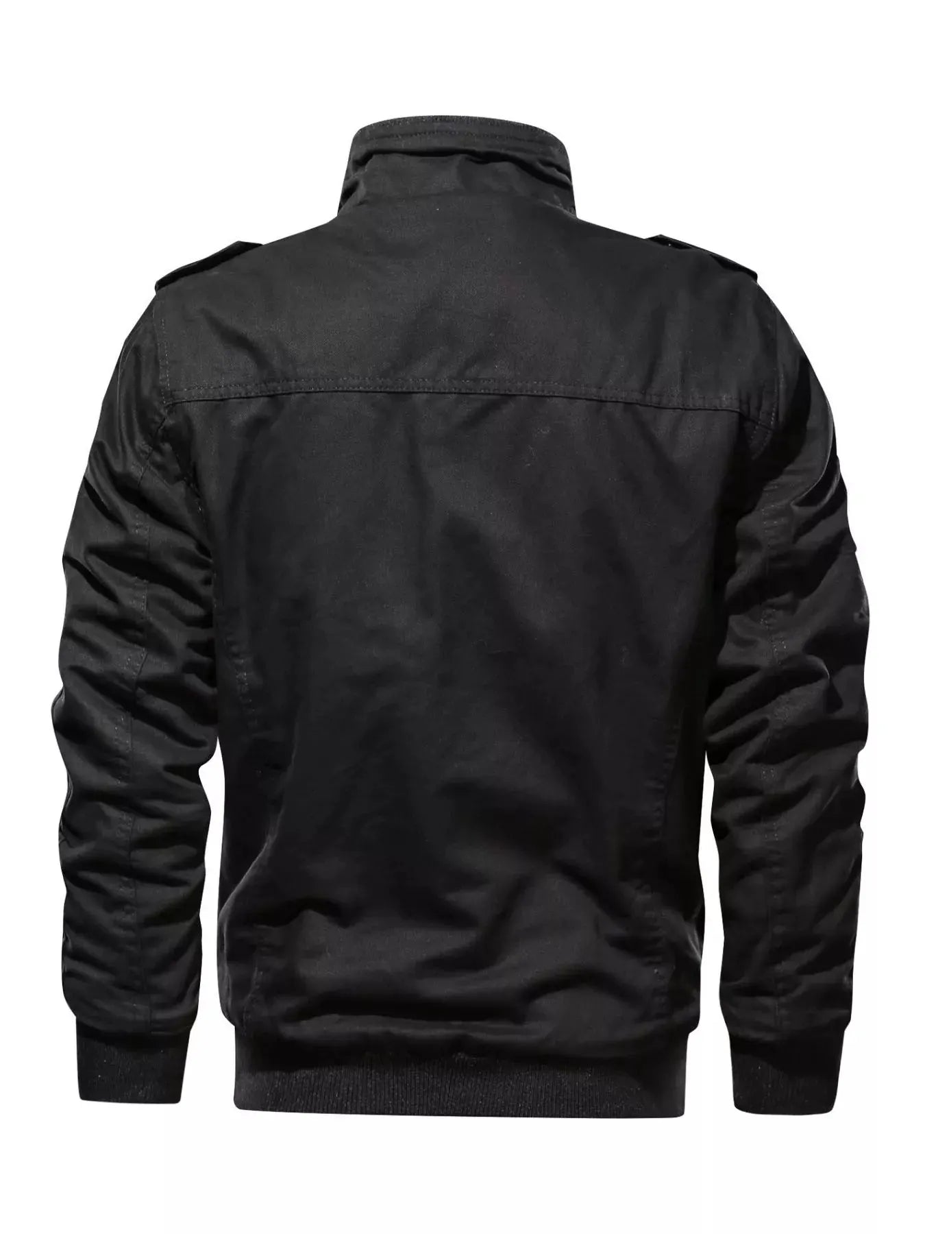 Men's Plus Size Zip Up Lightweight Bomber Jacket by Partner Label