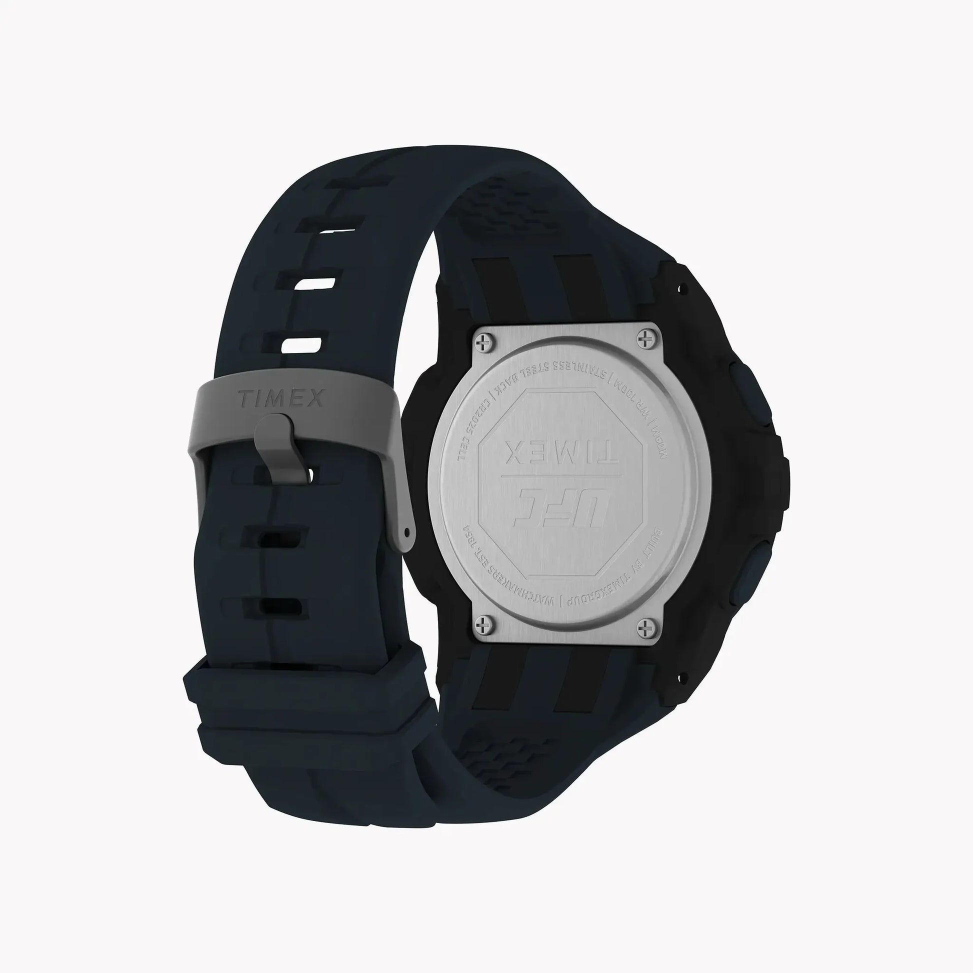 Timex Men's Black Resin Watch, Gray Band | Tw5m59300 by TIMEX
