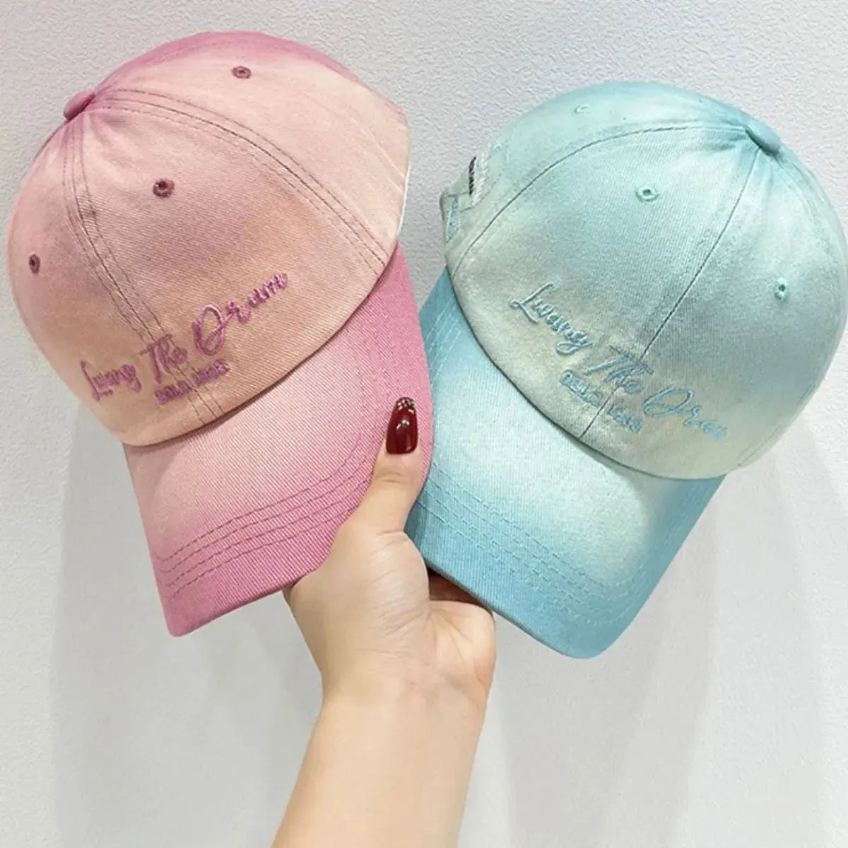 Embroidered Adjustable Cotton Baseball Cap by Partner Label