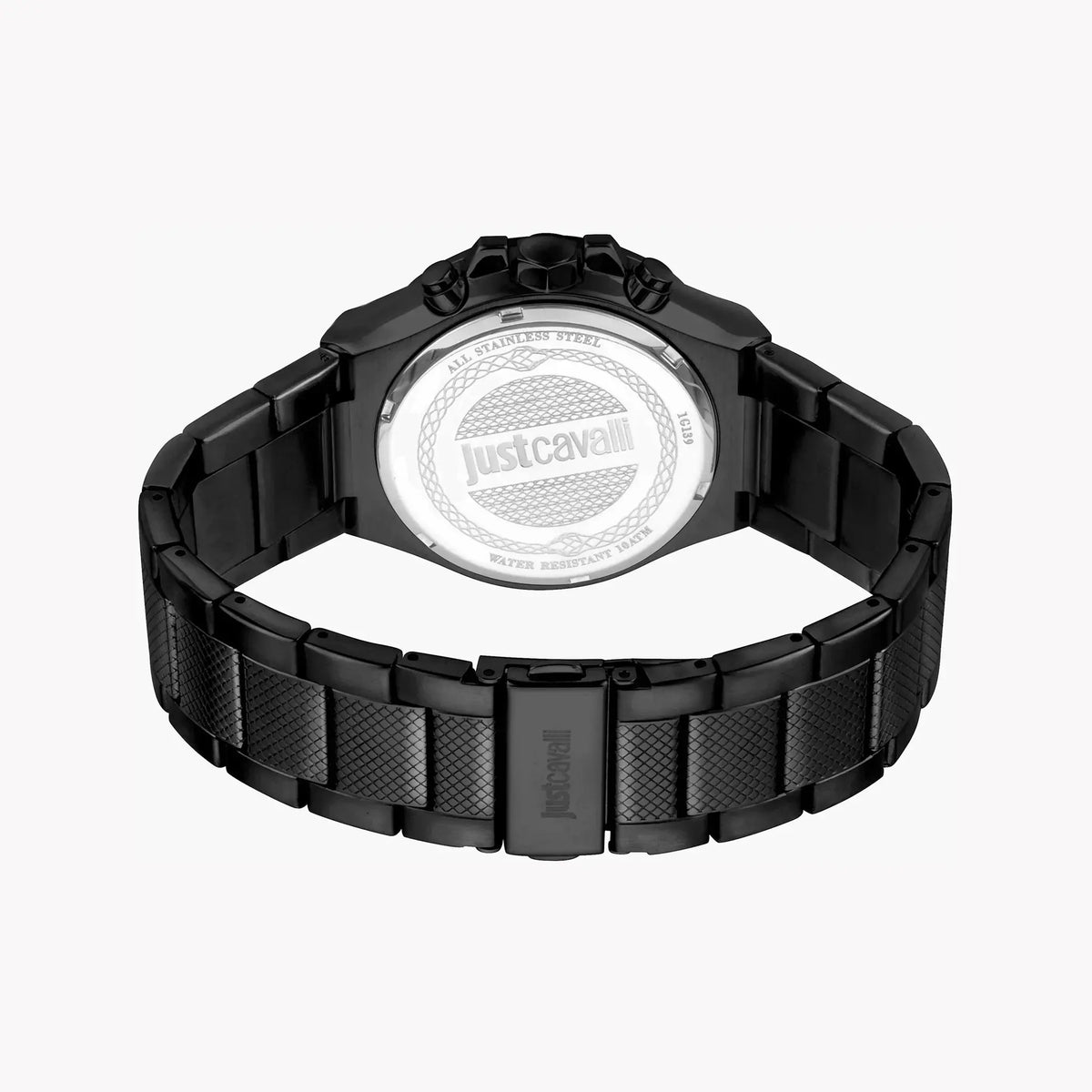Just Cavalli Men's Black Stainless Steel Watch, Black Dial | Jc1g139m0075 by JUST CAVALLI
