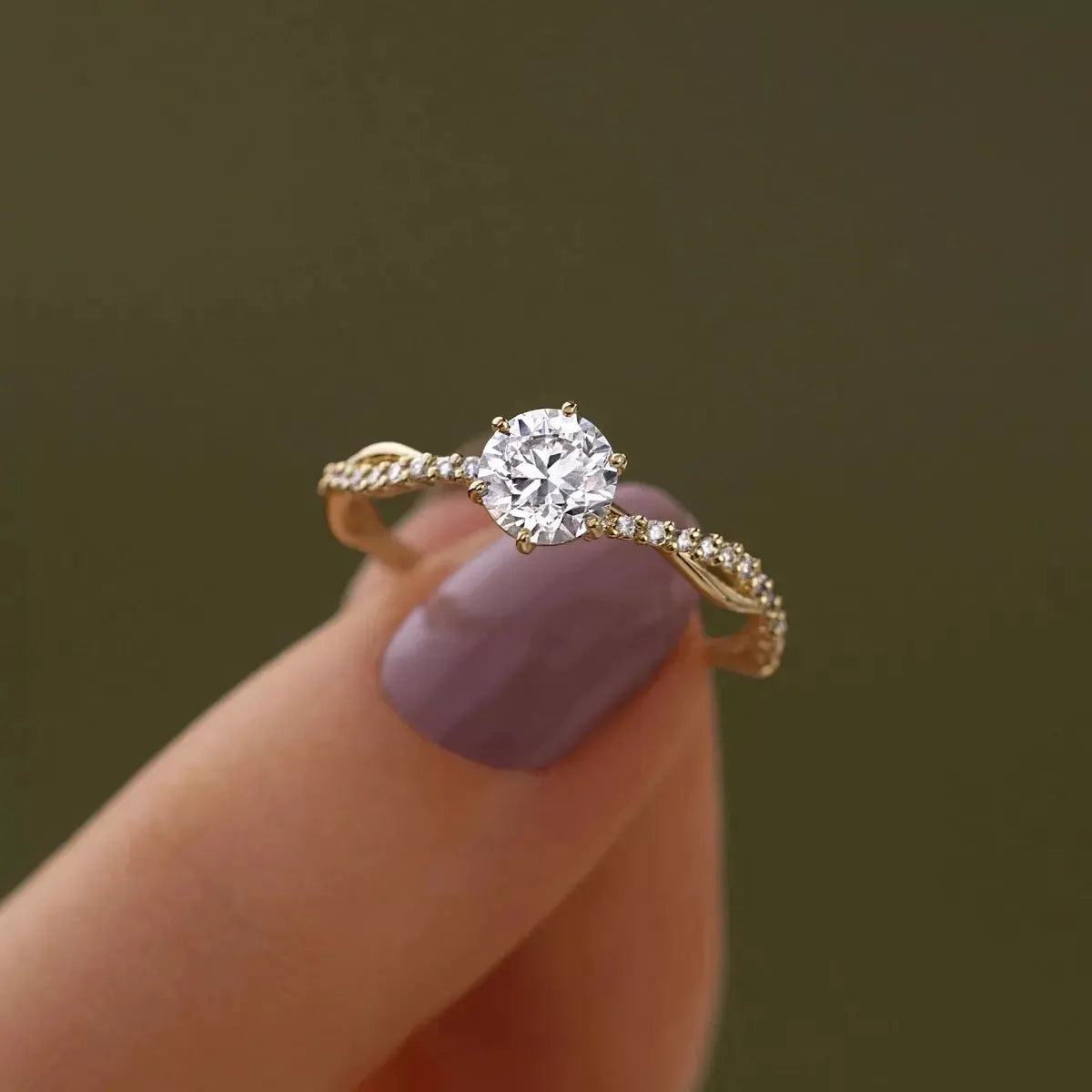925 Sterling Silver Zircon Ring by Partner Label