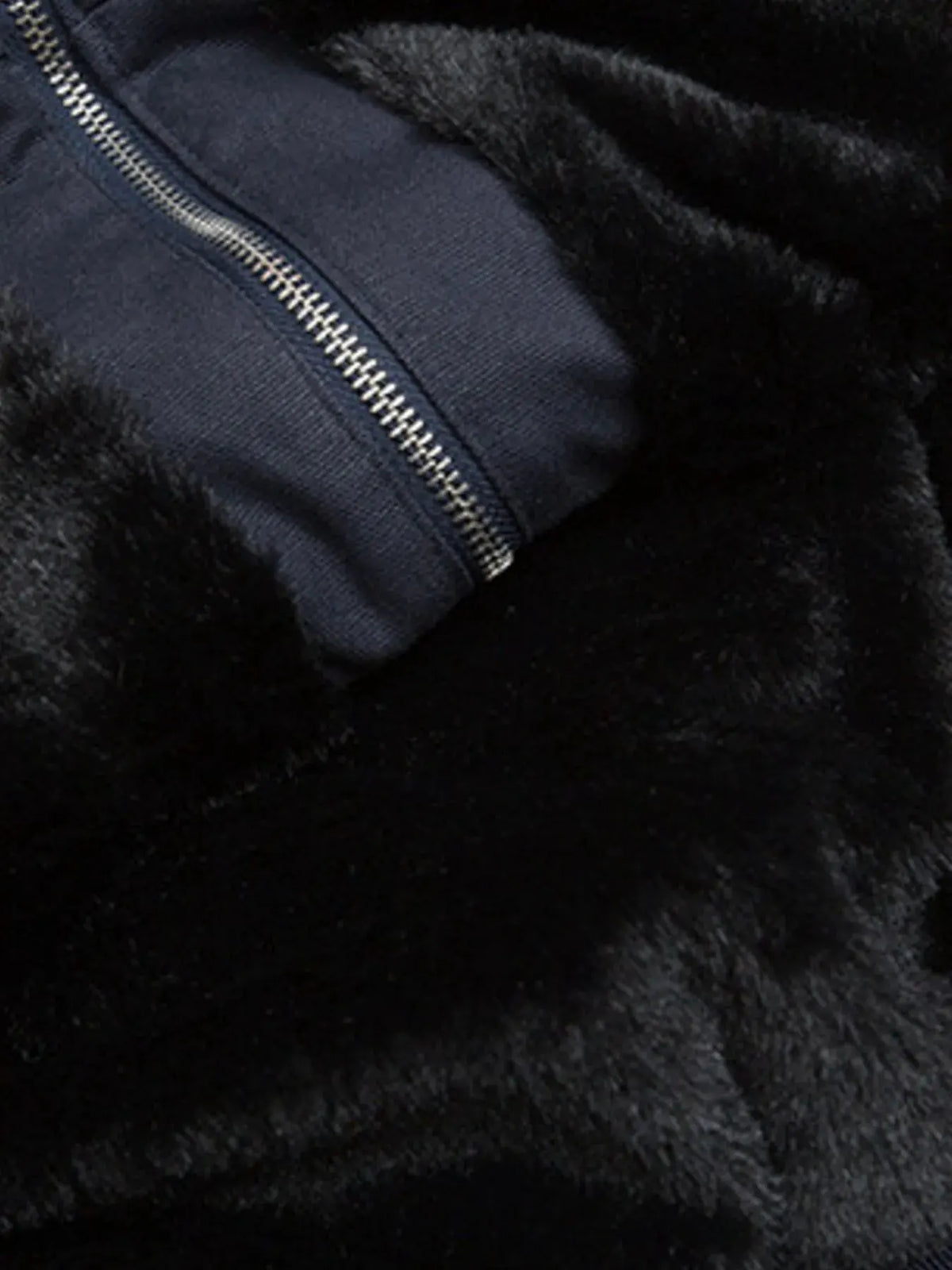 Men's Sherpa Lined Hooded Bomber Jacket by Partner Label