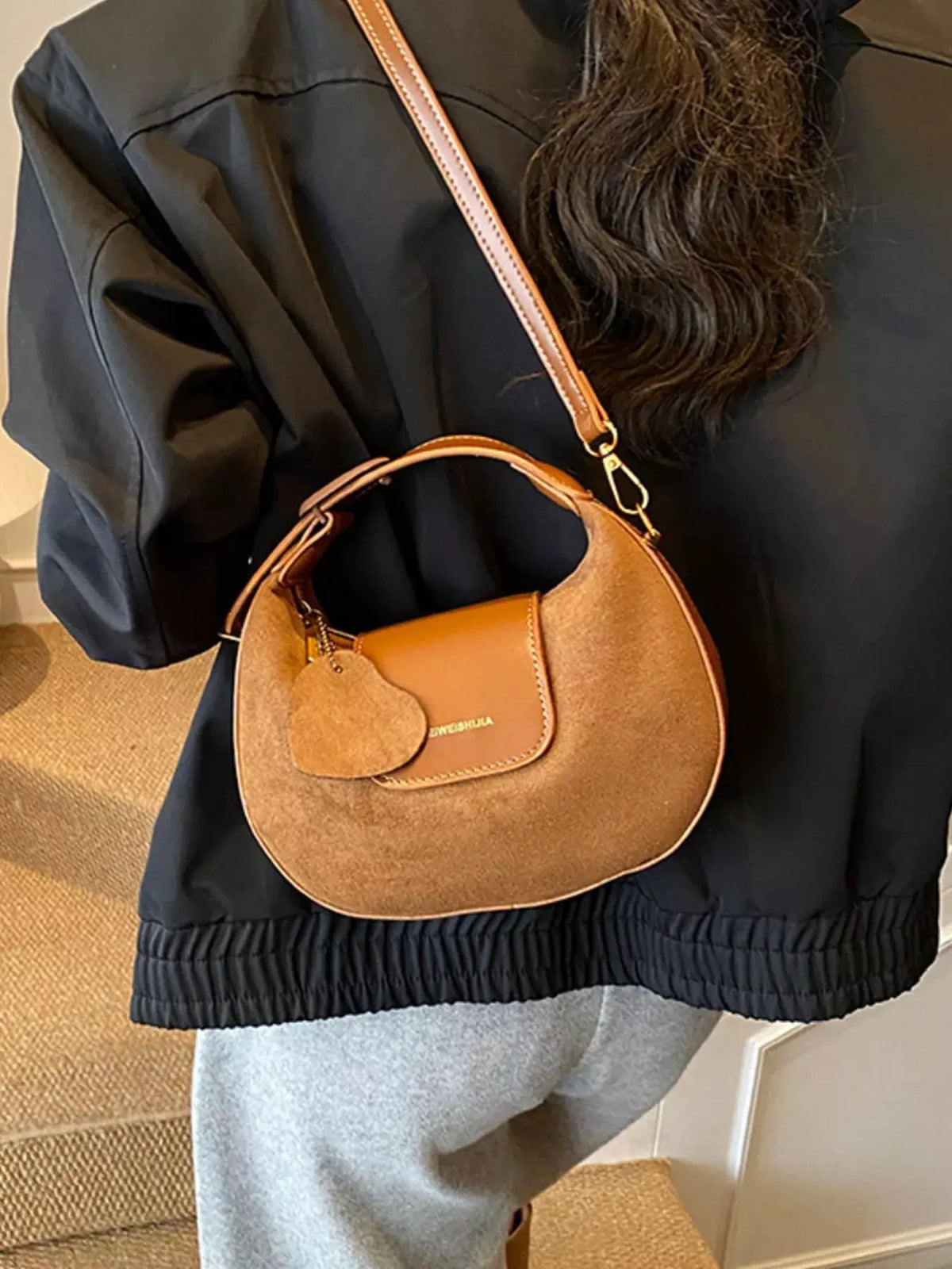 Top Handle Crossbody Bag by Partner Label