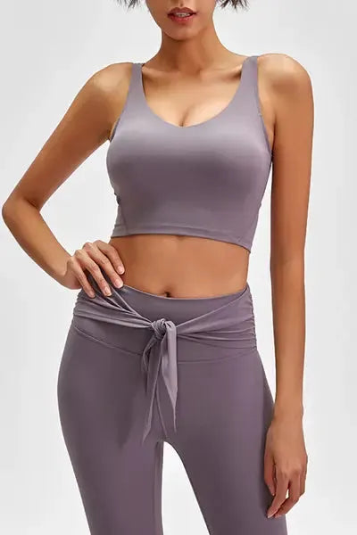 Millennia Scoop Back Sports Bra by Millennia