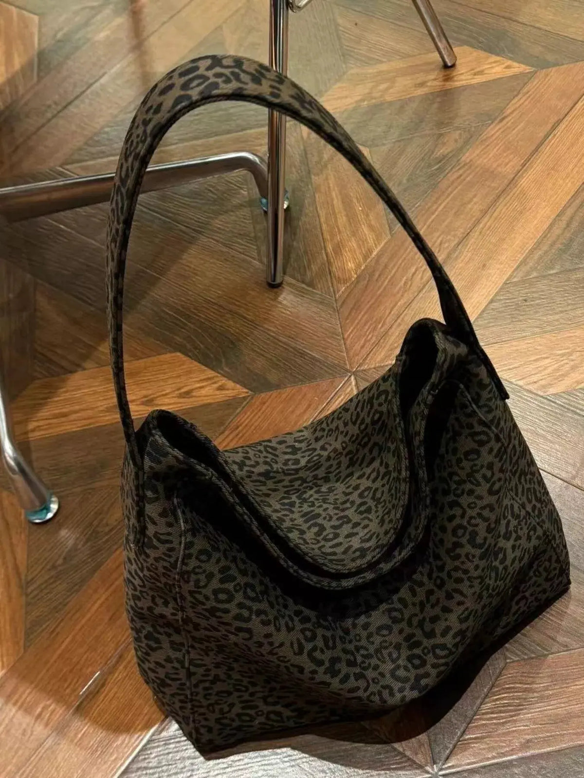 Leopard Print Tote Bag by Partner Label