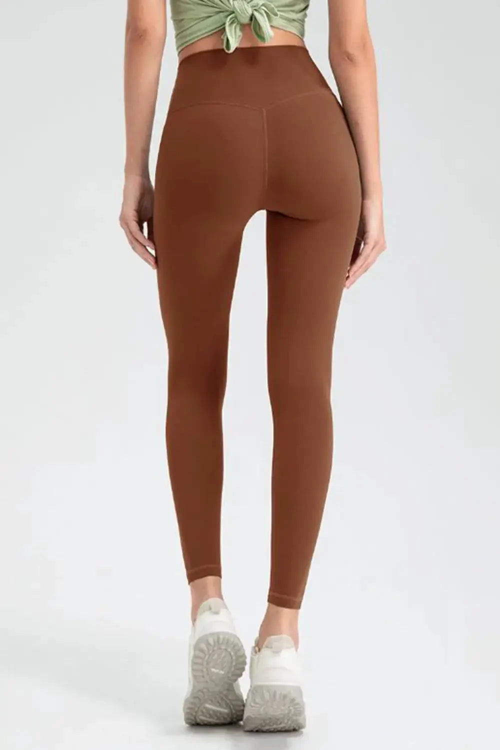 Wide Waistband High Waist Sport Leggings by Partner Label