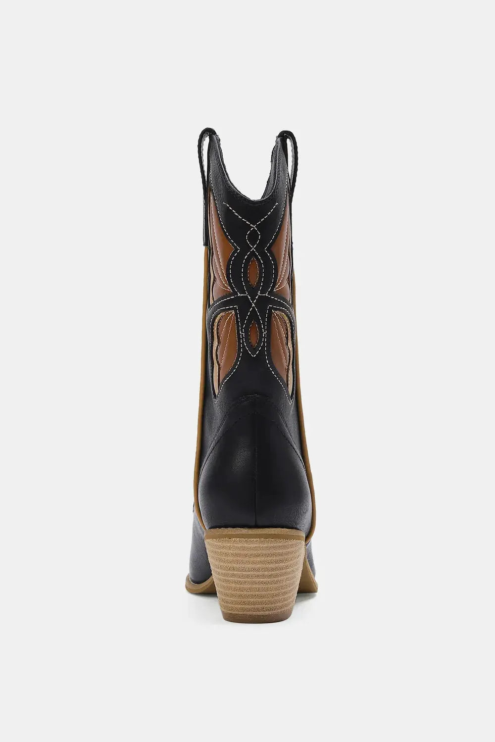Beast Fashion Butterfly Cut Detail Point Toe Boots by Beast Fashion
