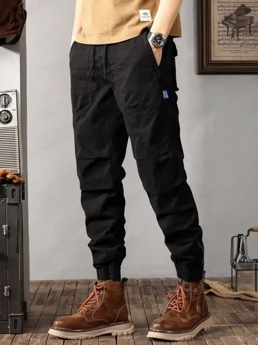 Men's Plus Size Urban Style Cargo Pants by Partner Label