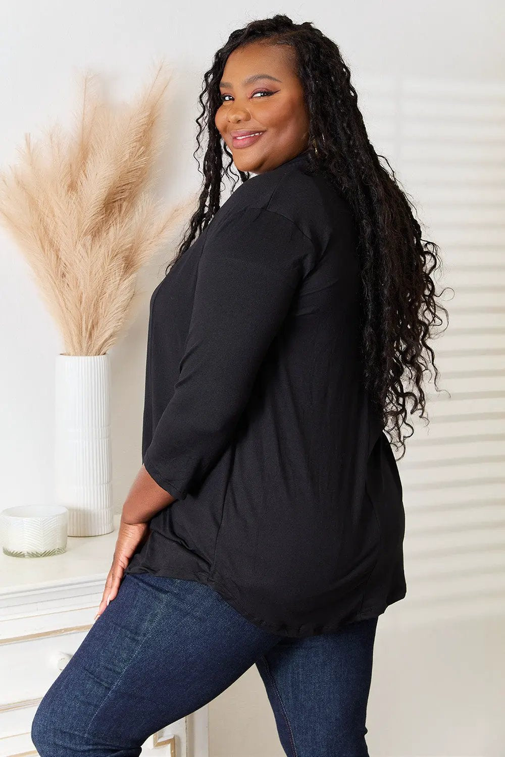 Culture Code Full Size Open Front Cardigan by Culture Code