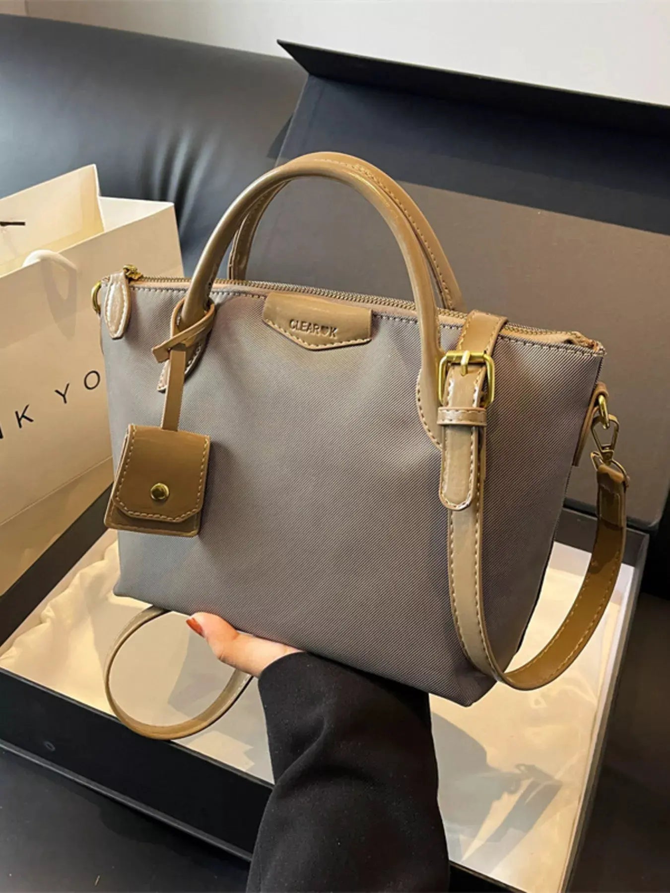 Top Handle Crossbody Bag by Partner Label