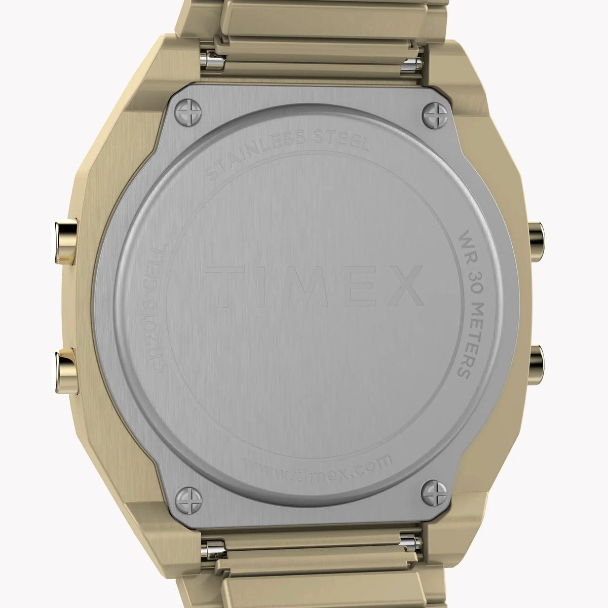 Timex Unisex Gold-Tone Watch, Blue Accents | Tw2w40800 by TIMEX