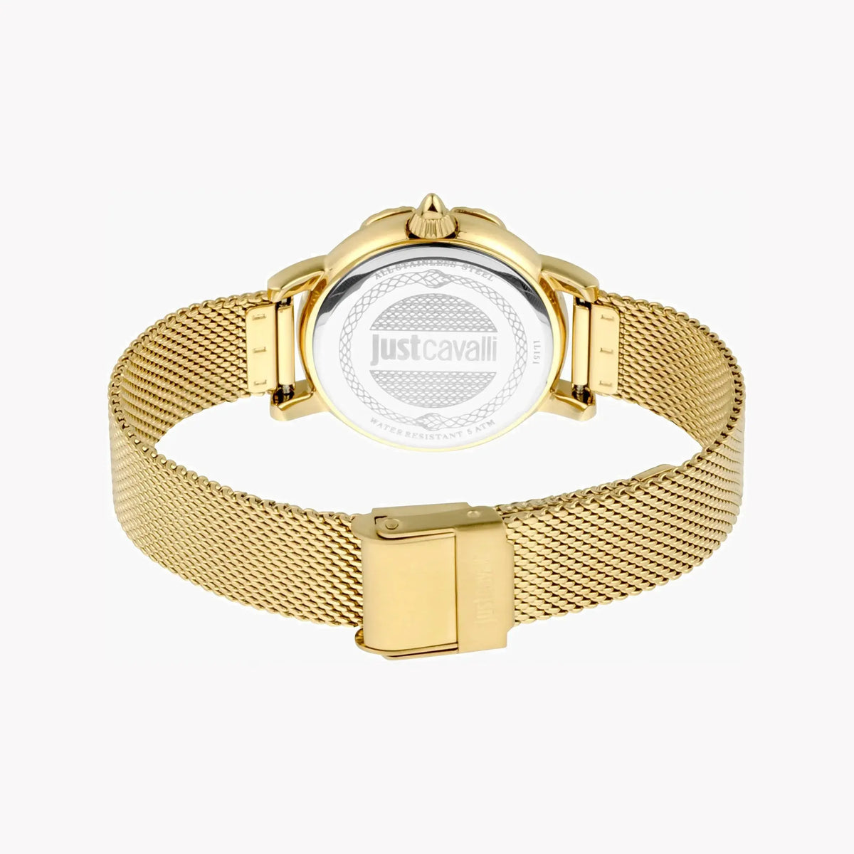 Just Cavalli Women's Gold Stainless Steel Watch, Champagne Dial | Jc1l151m0525 by JUST CAVALLI