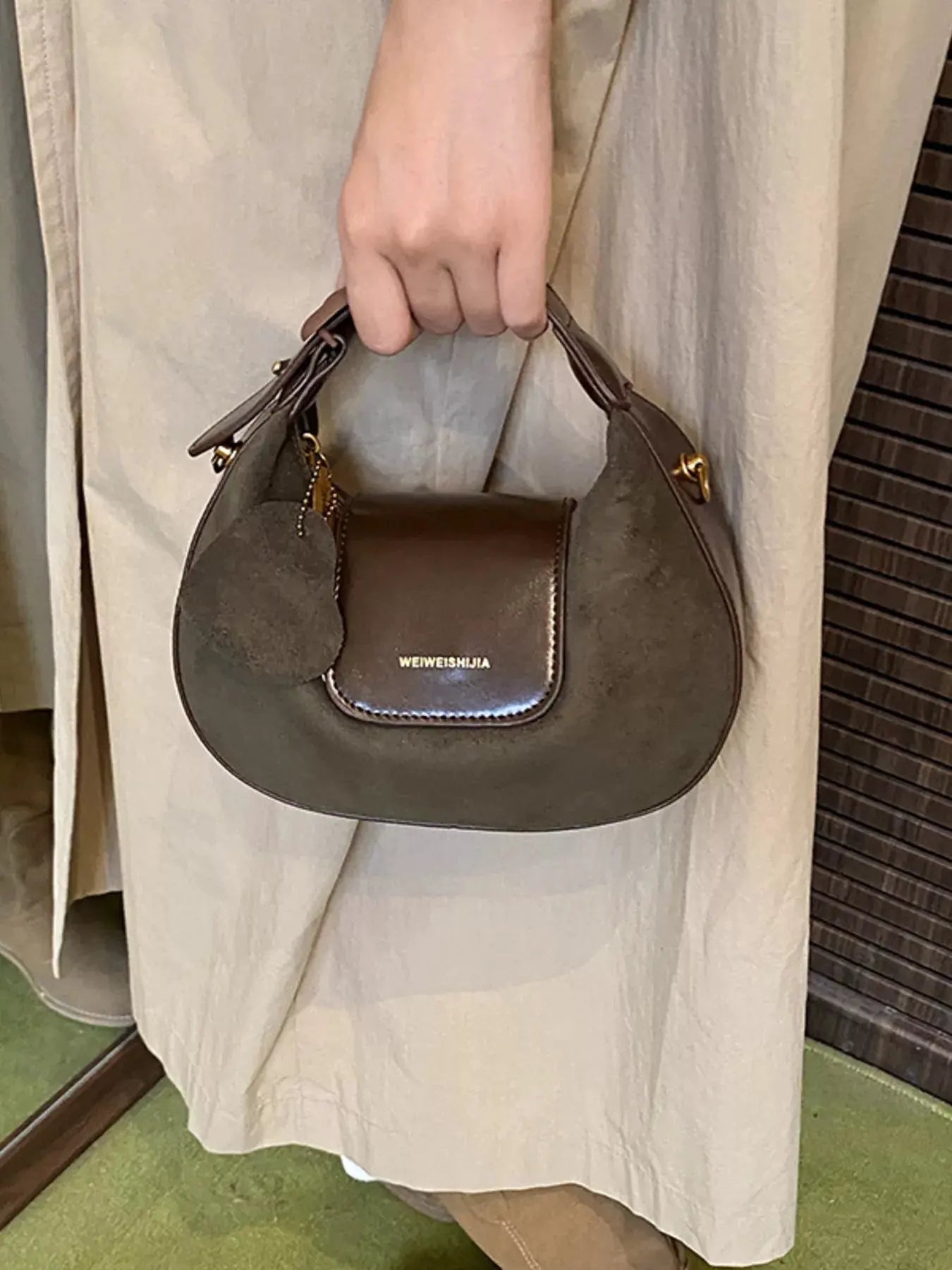 Top Handle Crossbody Bag by Partner Label