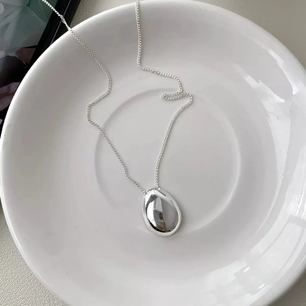 925 Sterling Silver Pendant Necklace by Partner Labels