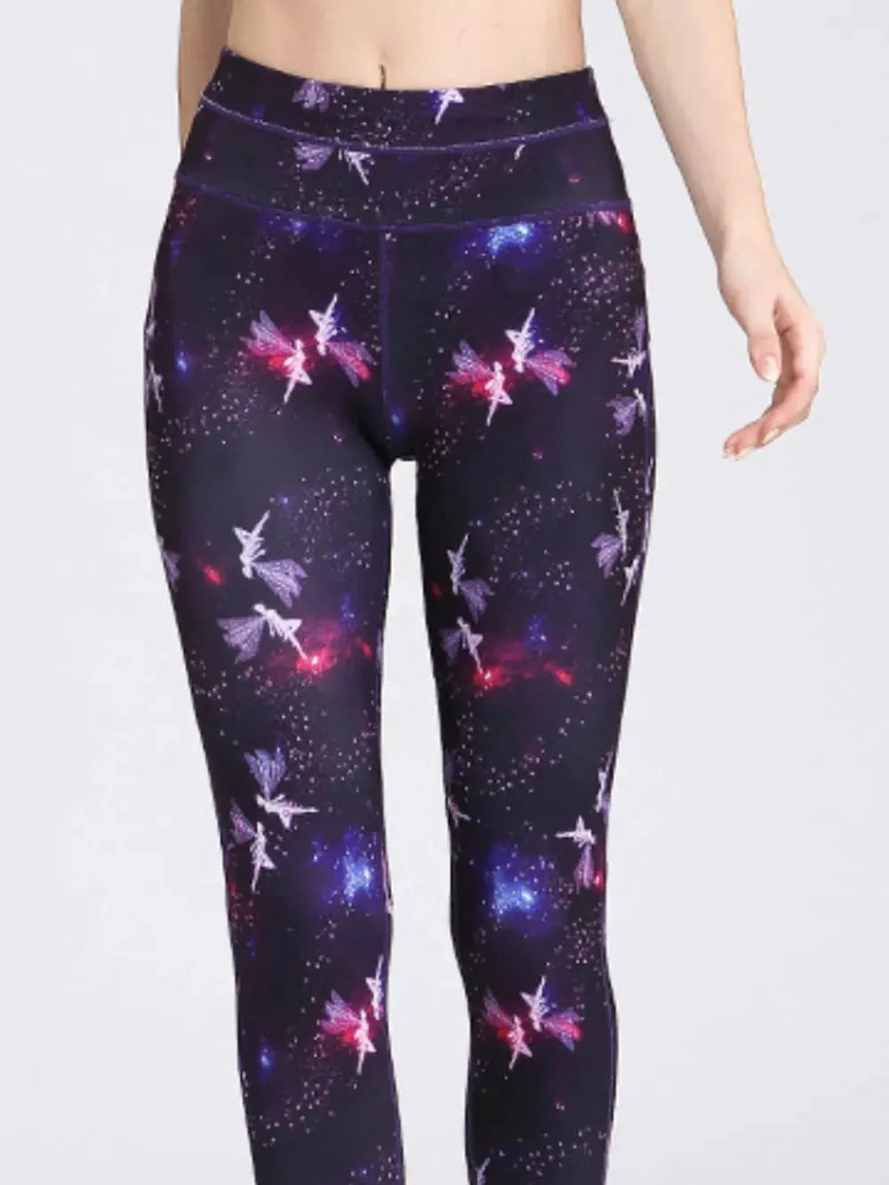 Printed Active High Waist Leggings by Partner Label