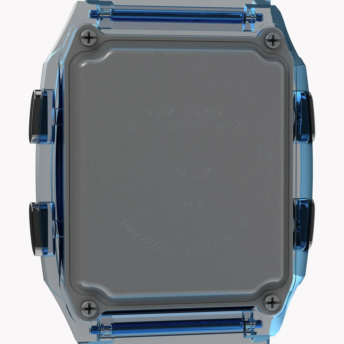 Timex Unisex Blue Resin Watch, Transparent Blue | Tw2w45100 by TIMEX